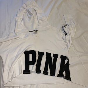 Pink hoodie
